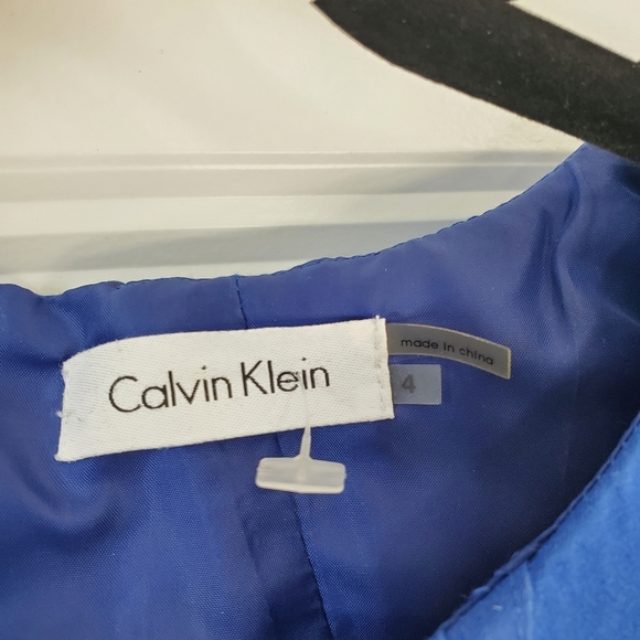 Calvin Klein Vibrant Blue Midi Dress - Picture 7 of 11